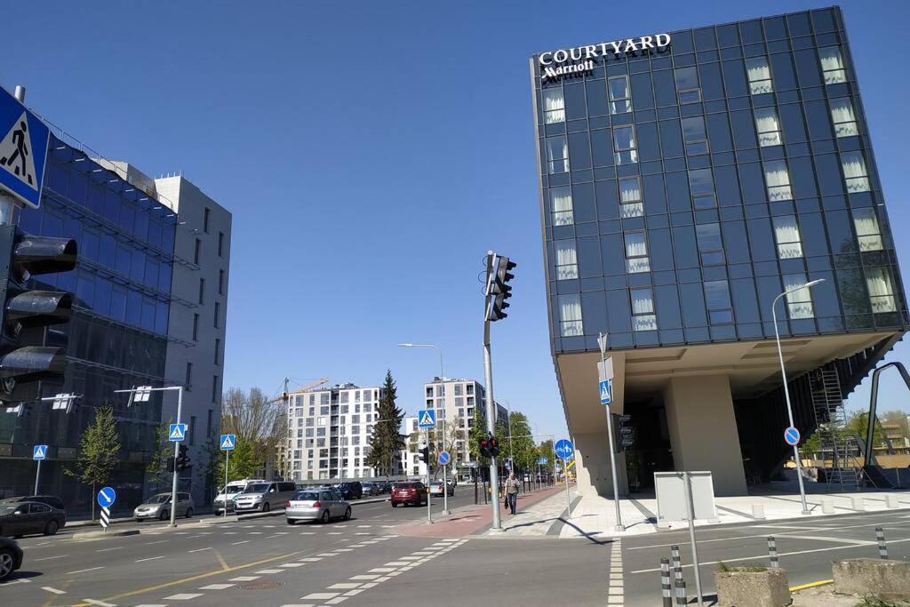 9Th Floor Amazing View Central Studio Apartment VNO Exterior foto