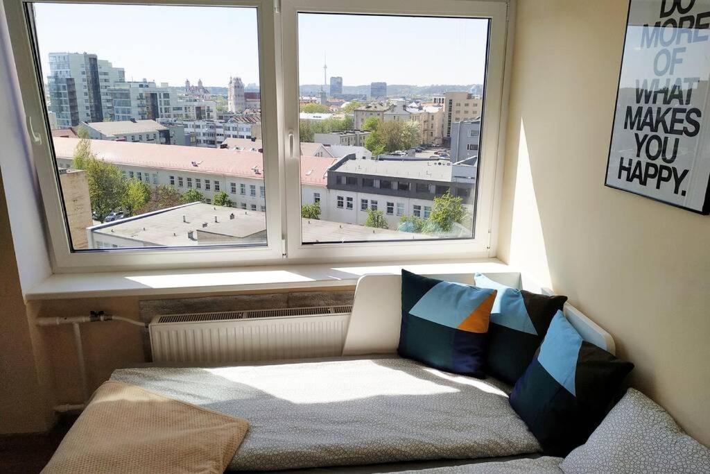 9Th Floor Amazing View Central Studio Apartment VNO Exterior foto
