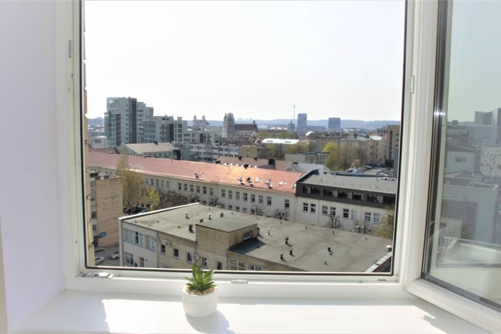 9Th Floor Amazing View Central Studio Apartment VNO Exterior foto