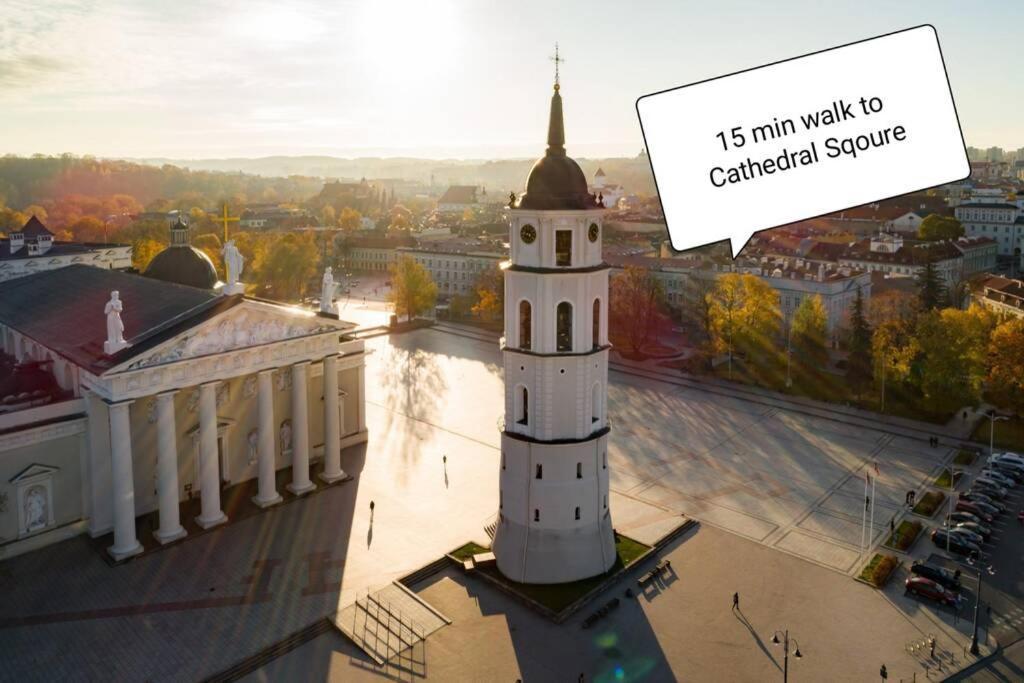 9Th Floor Amazing View Central Studio Apartment VNO Exterior foto