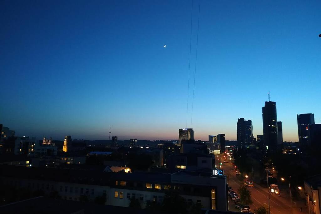 9Th Floor Amazing View Central Studio Apartment VNO Exterior foto